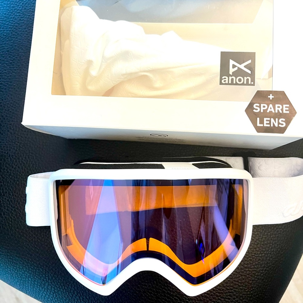COPY - Anon Women Ski Deringer Goggles with Spare Lens